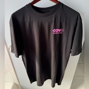 Cove Surf Co. Man O’ War T-Shirt, Black, Men’s L, Brand new!